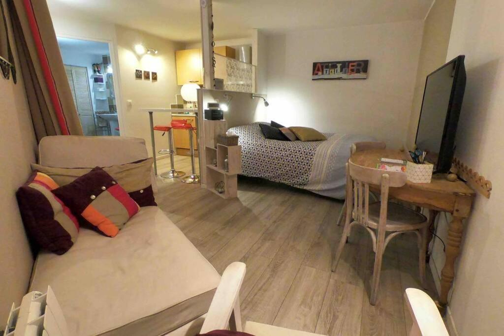 Studio Rez-De-Chaussee, A Lesquin/Lille Aeroport Ngoại thất bức ảnh